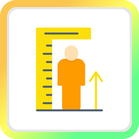 Height Creative Icons Designのイラスト素材