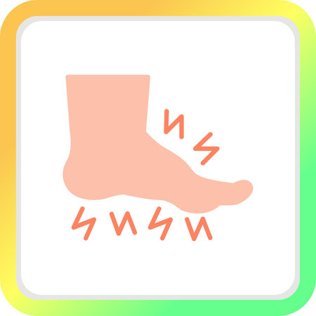 Foot Creative Icons Designのイラスト素材