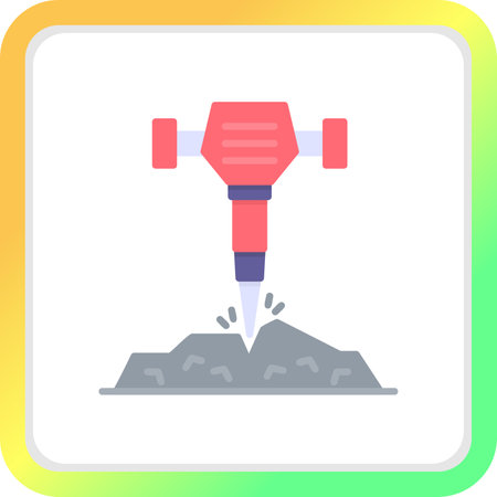 Drill Creative Creative Icons Designs Designのイラスト素材