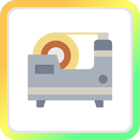 Tape Dispenser Creative Icons Designのイラスト素材