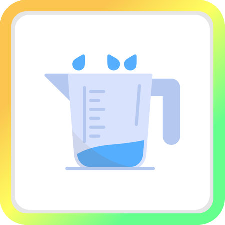 Measuring Glass Creative Creative Icons Designs Designのイラスト素材