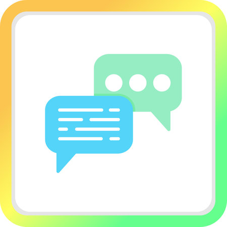 Chat Creative Icons Designのイラスト素材