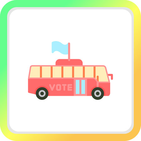 Bus Creative Creative Icons Designs Designのイラスト素材