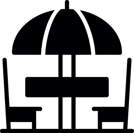 Terrace Iconのイラスト素材
