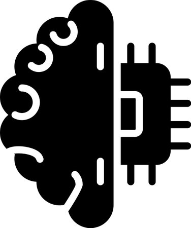 Super Intelligence Iconのイラスト素材