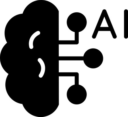 Artificial Intelligence Iconのイラスト素材