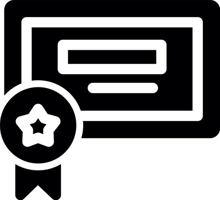 Certification Iconのイラスト素材