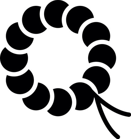 Rosary Iconのイラスト素材