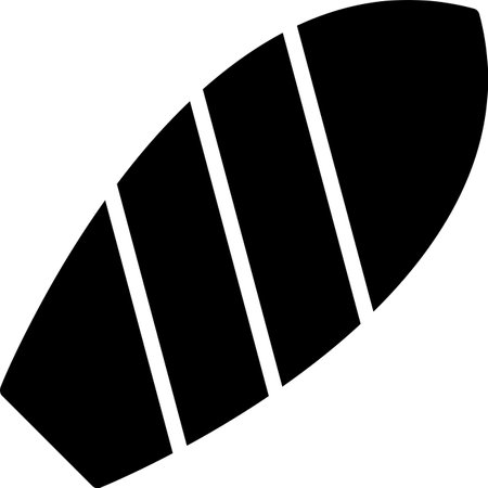 Surfboard Iconのイラスト素材