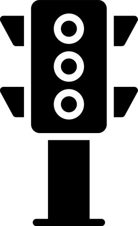 Traffic Light Iconのイラスト素材