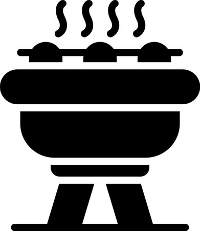 Barbecue Iconのイラスト素材