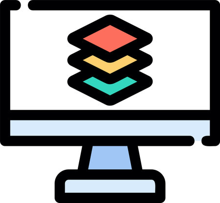 Layers Creative Icon Designのイラスト素材