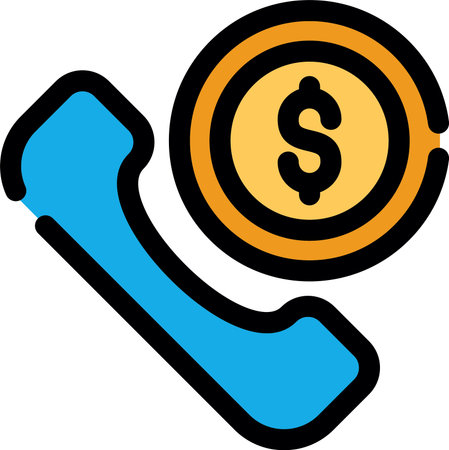 Phone Call Creative Icon Designのイラスト素材