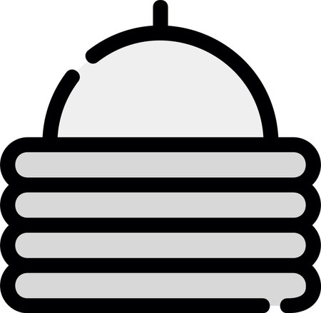 Dishes Creative Icon Designのイラスト素材