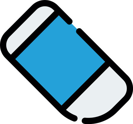 Eraser Creative Icon Designのイラスト素材