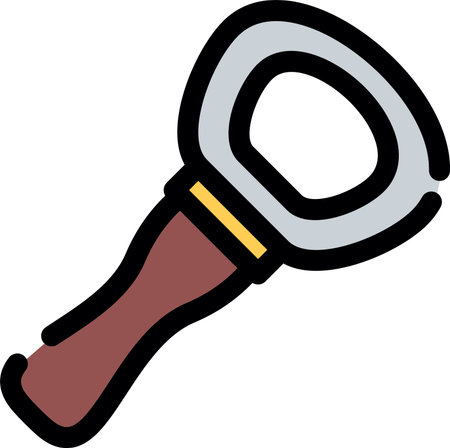 Bottle Opener Creative Icon Designのイラスト素材