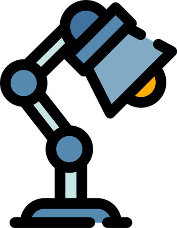 Table Light Creative Icon Designのイラスト素材
