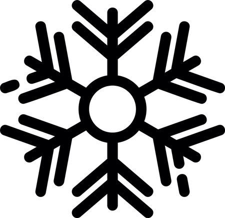 Snowflake Creative Icon Design