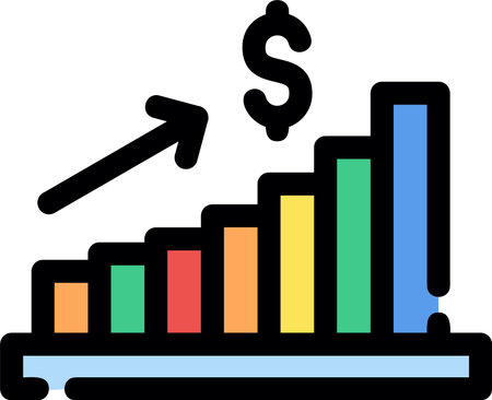 Growth Creative Icon Designのイラスト素材