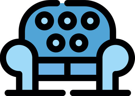 Sofa Creative Icon Designのイラスト素材