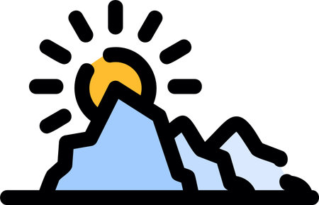 Iceberg Creative Icon Designのイラスト素材