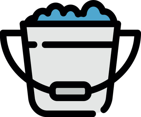 Bucket Creative Icon Designのイラスト素材