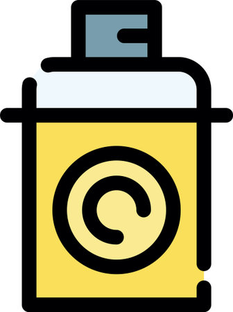 Spray Paint Creative Icon Designのイラスト素材