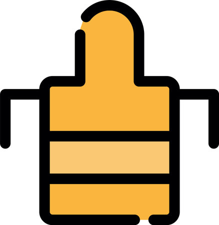Apron Creative Icon Designのイラスト素材
