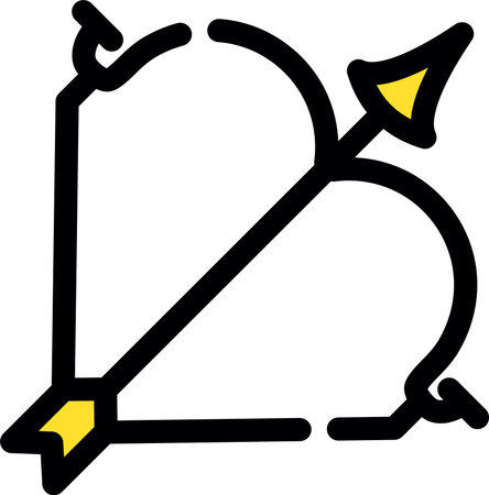 Archery Creative Icon Designのイラスト素材