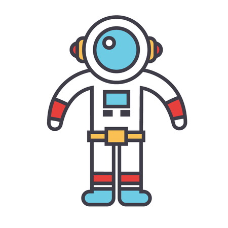 Spaceman concept.のイラスト素材