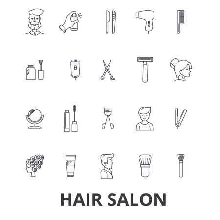 Hair Salon Hair Style Hairdresser Model Beauty Salon Hair