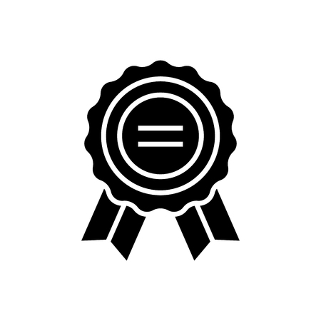 Award icon, illustration, vector sign on isolated backgroundのイラスト素材