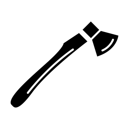 Ax - axe icon, illustration, vector sign on isolated backgroundのイラスト素材