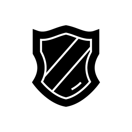 Shield icon.のイラスト素材