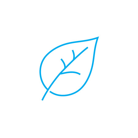 Botany vector thin line stroke icon. Botany outline illustration, linear sign, symbol isolated concept.のイラスト素材
