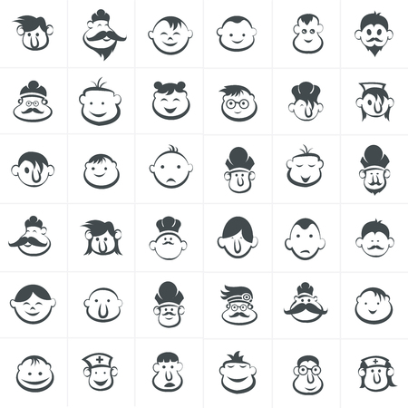Office icons set.のイラスト素材