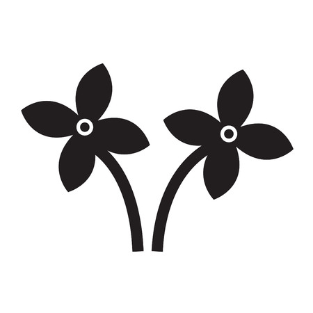 Jasmine iconのイラスト素材