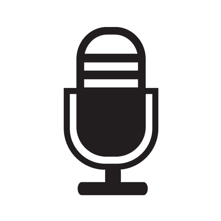 microphone iconのイラスト素材