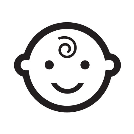 Baby iconのイラスト素材
