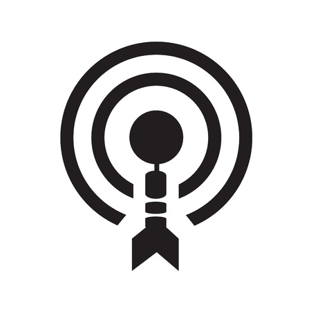 Pictograph of targetのイラスト素材