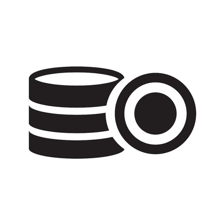 Dollars money coin icon - Vectorのイラスト素材