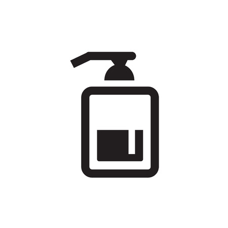 perfume icon on white backgroundのイラスト素材