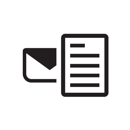 Mail Iconのイラスト素材