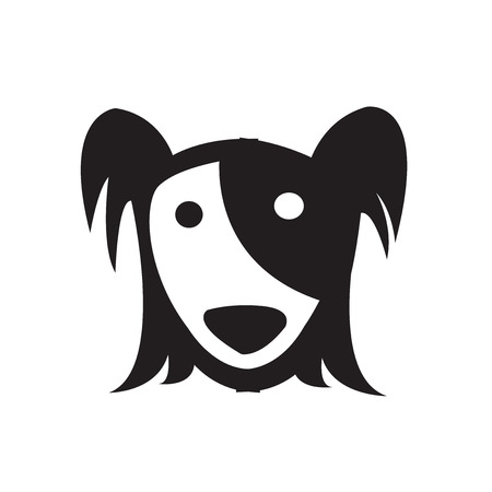 dog icon vectorのイラスト素材