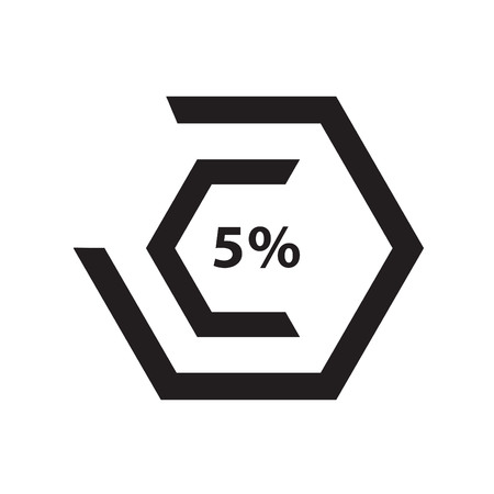 Simple set of diagram and graphs related vector iconのイラスト素材