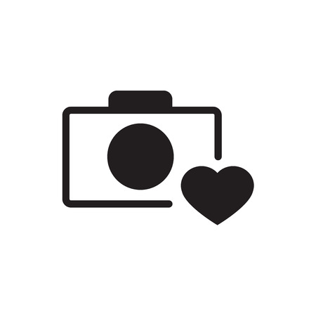 camera iconのイラスト素材
