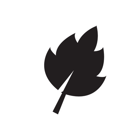 Icon Isolated leavesのイラスト素材