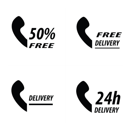 Delivery icon designのイラスト素材