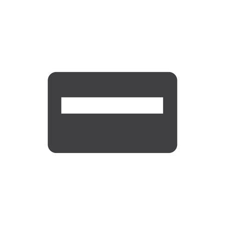 ATM Card Symbol Icon Designのイラスト素材