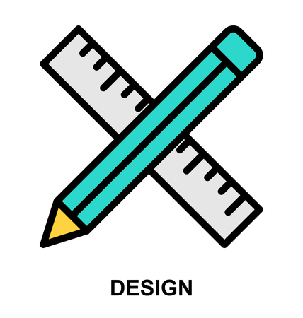 Design Color Iconのイラスト素材